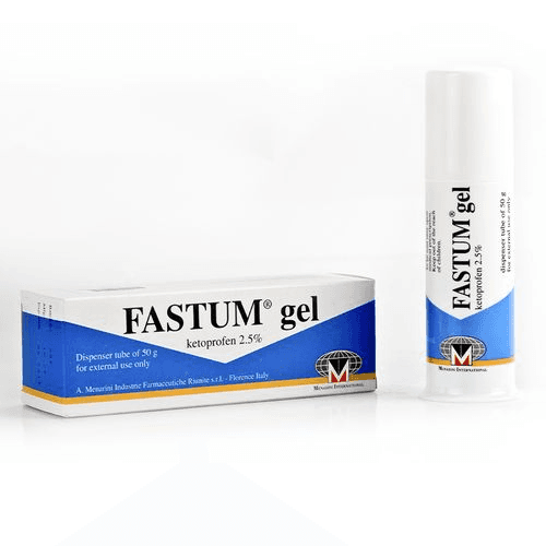 Fastum Gel Ketoprofen 2.5% Anti Inflammatory 100Gm 