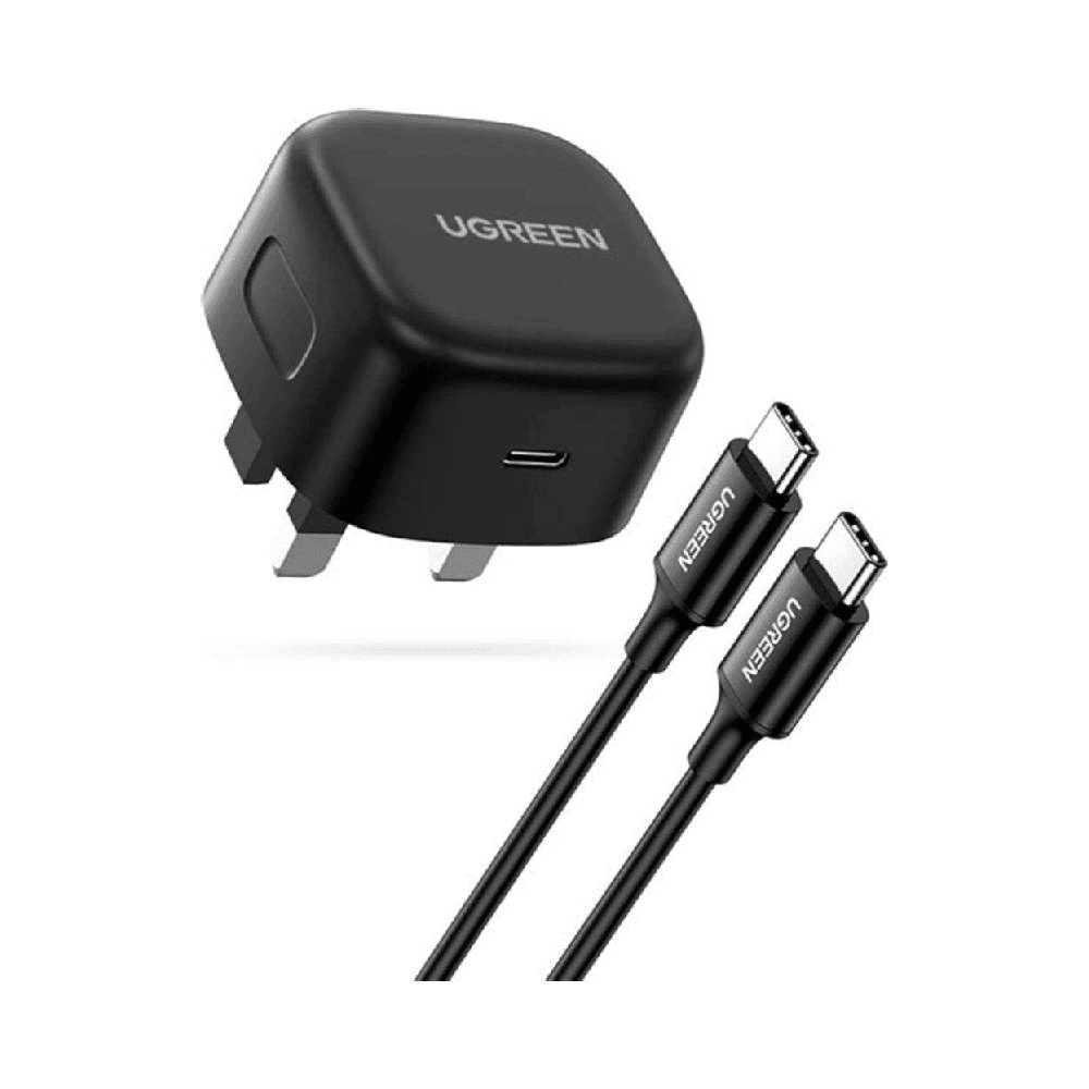 Ugreen 25W PD Fast Charger Cable 2m Black