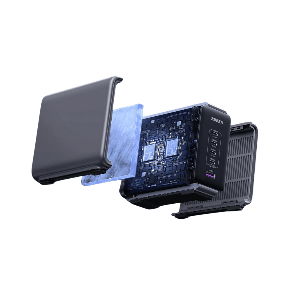 Ugreen MacBook Pro Charger 300W USB-C Nexode 5 Port PD 3.1 PPS Super Fast GaN Laptop Charger