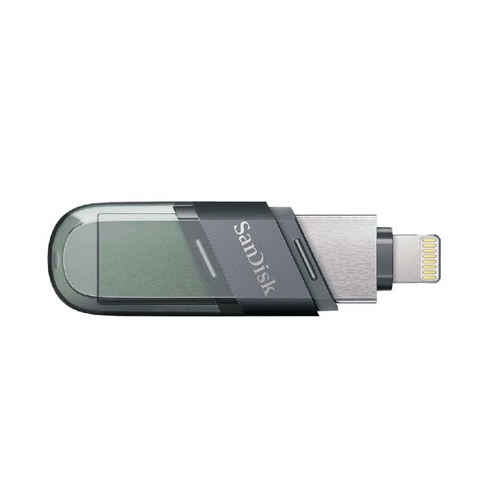 SanDisk 256GB iXpand Flash Drive Flip For iPhones, iPad & Computer