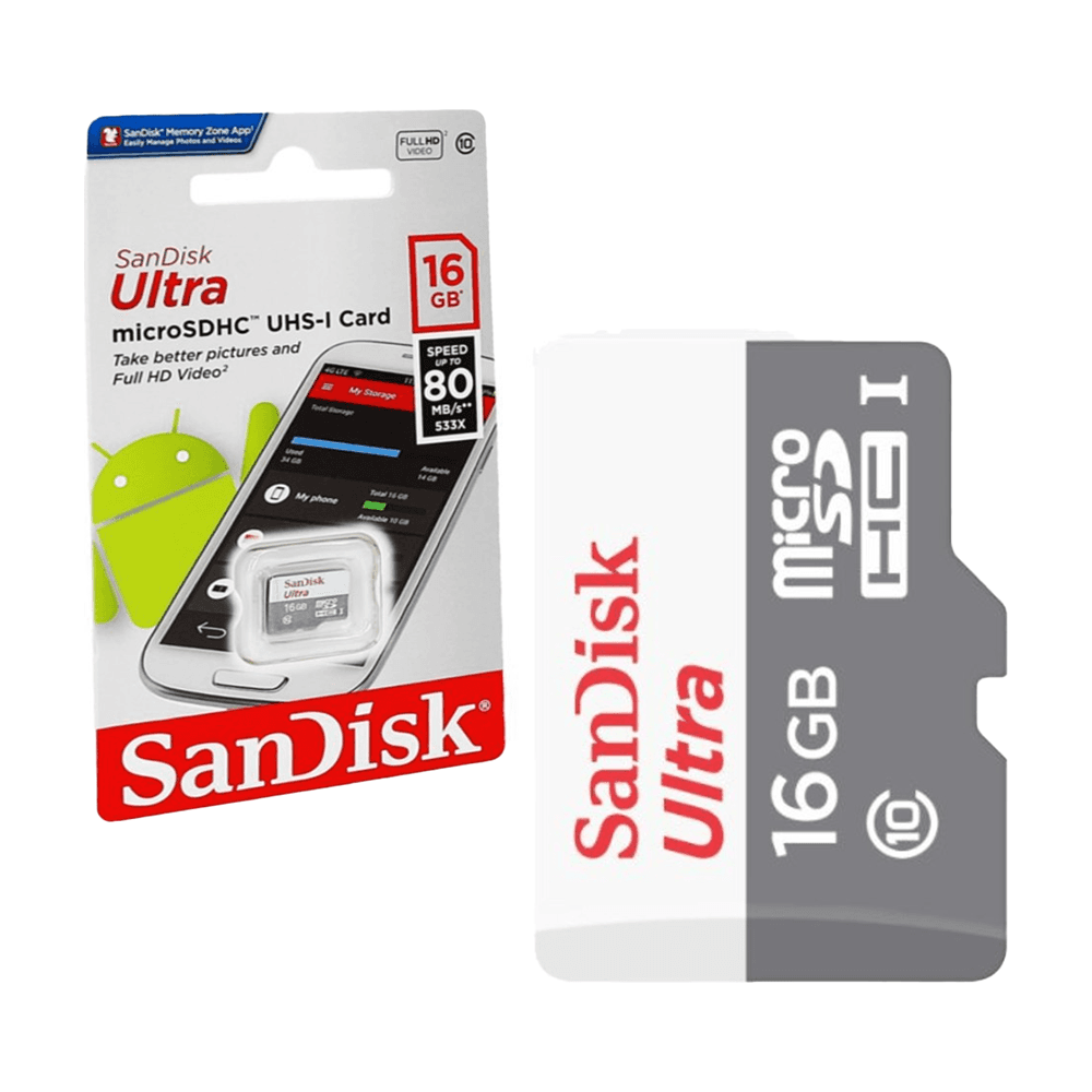 SanDisk 16GB SD Ultra Memory Card