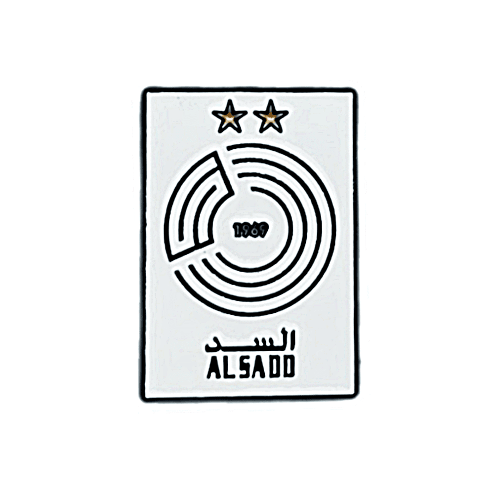 Al Sadd Sports Club 13944 3D High Quality Metal Logo Sticker For Mobile Phones