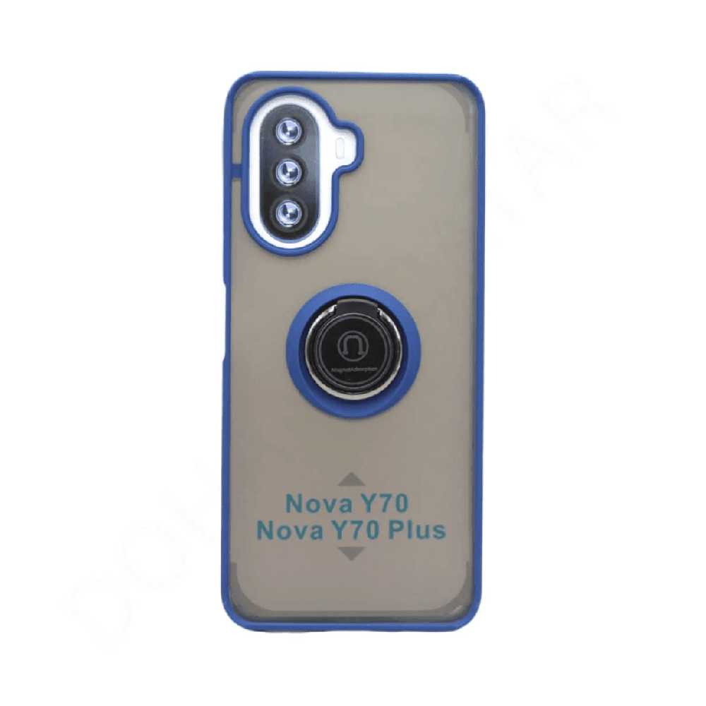 Huawei Y70 Rings Cover With Magnetic Grip