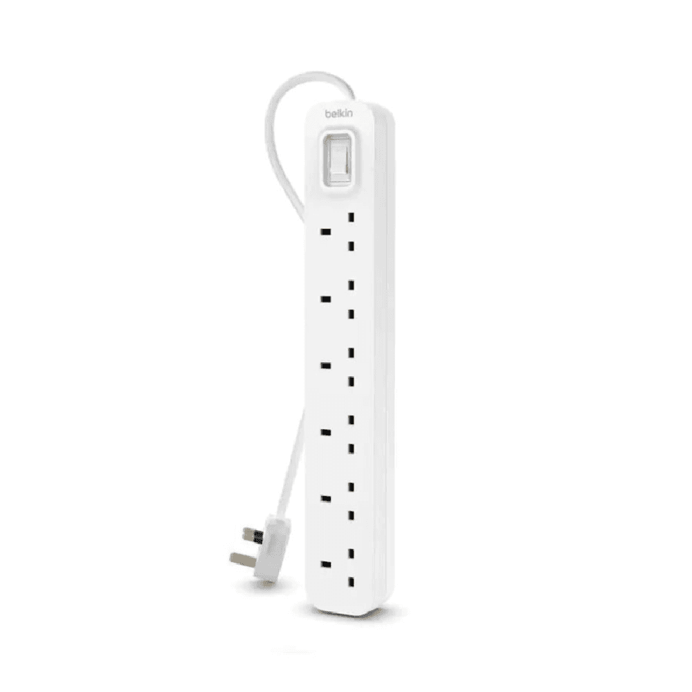 Belkin 6 Socket Power Extension With Cable 3m