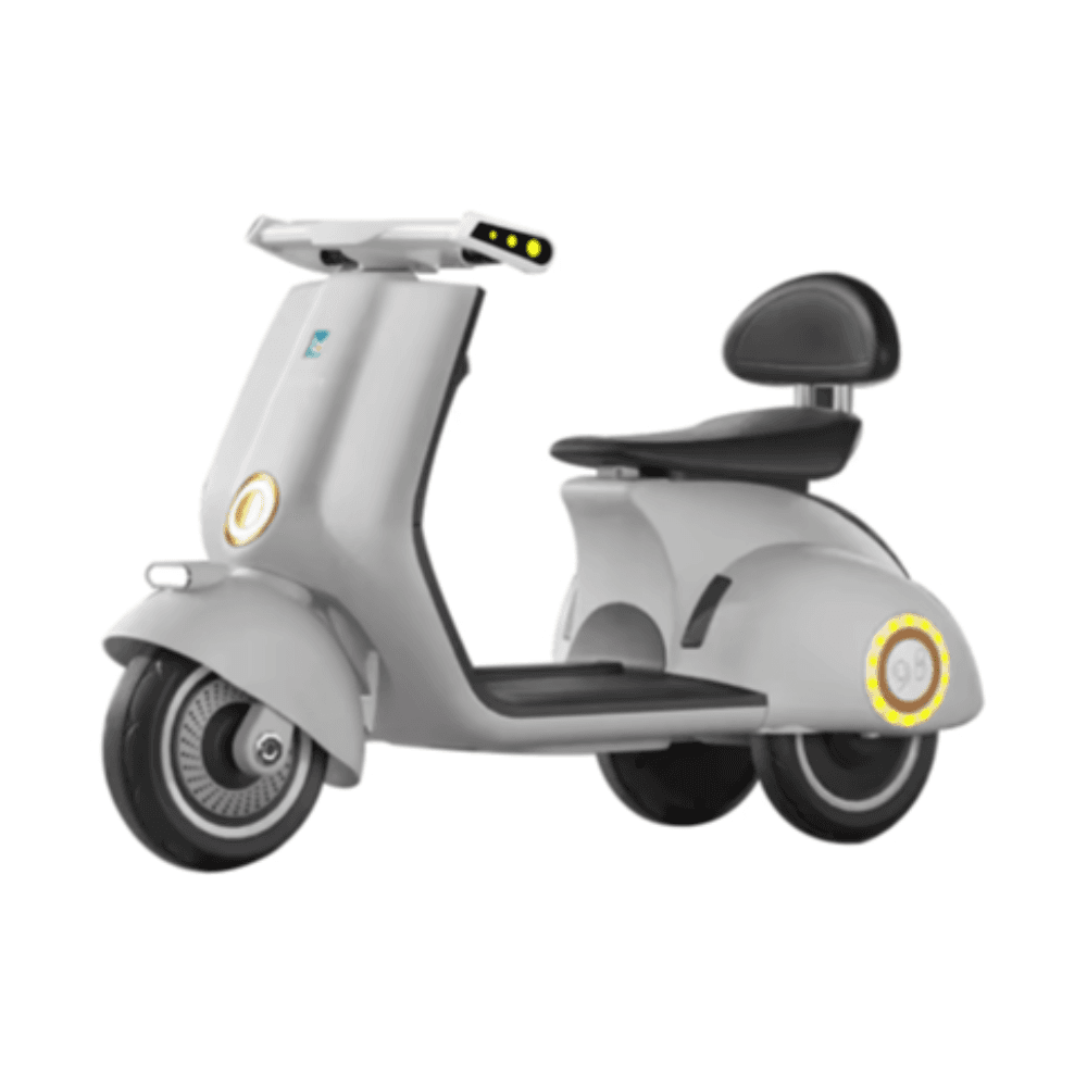 Vespa Motorbike Gray
