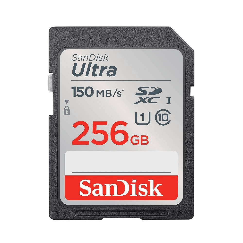 SanDisk 256GB UHS-I 150MB/s Ultra SDXC Card