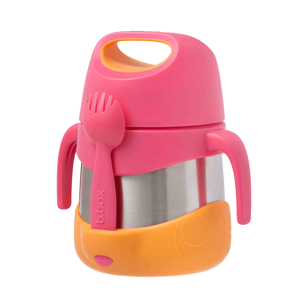 Insulated Food Jar 335Ml - Strawberry Shake By B.Box