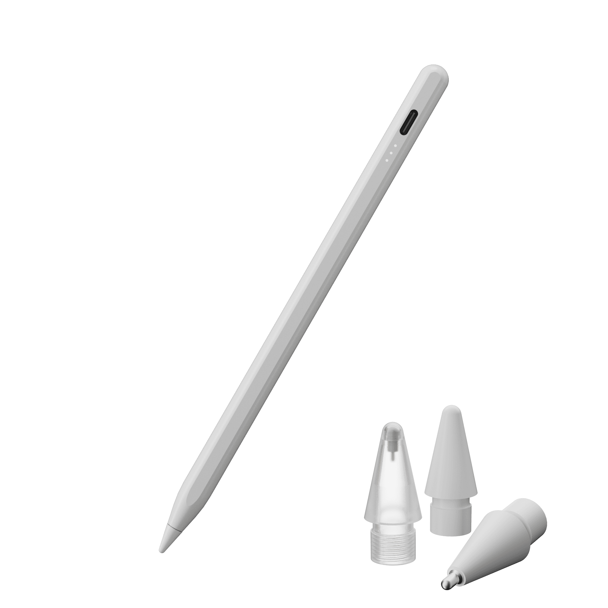 Mageasy Instinct Ipad Stylus Pencil- 4 Multi-Purpose Tips-White