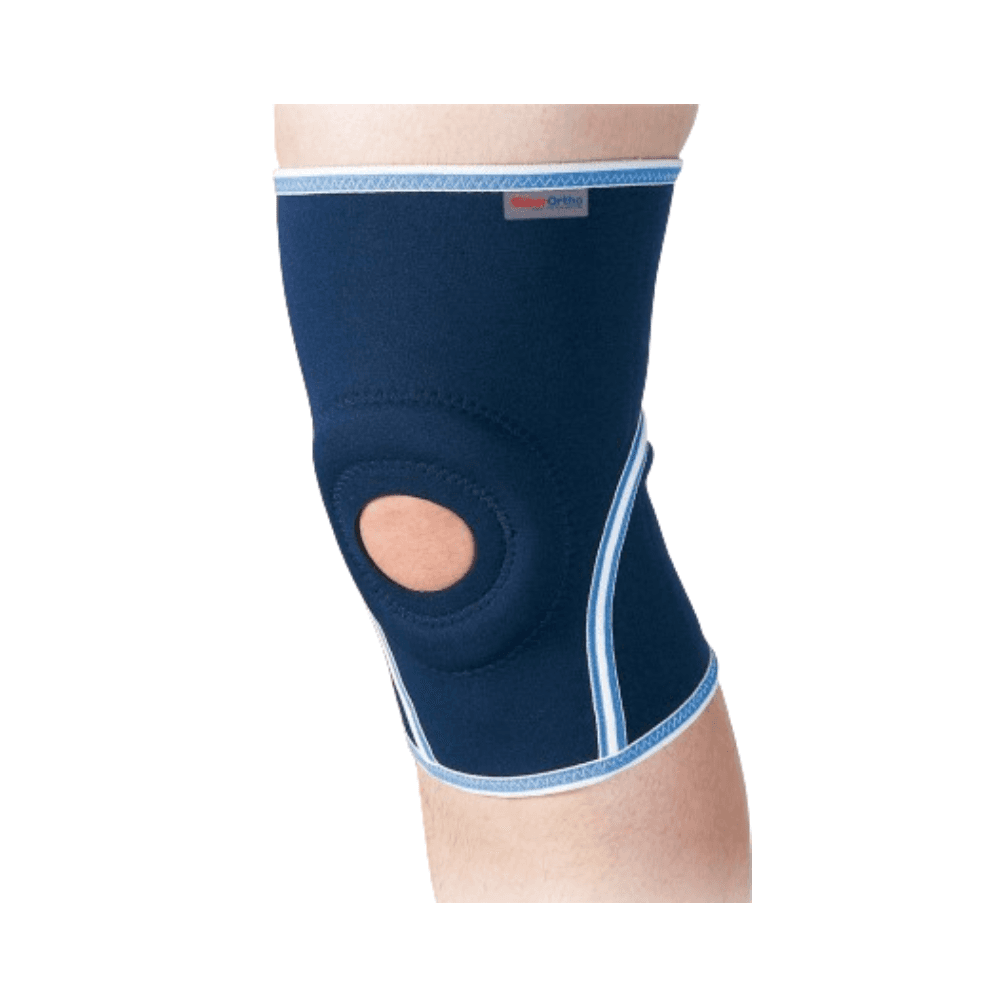 SuperOrtho C7-006 Athletic Open Patella Knee Support Size Large