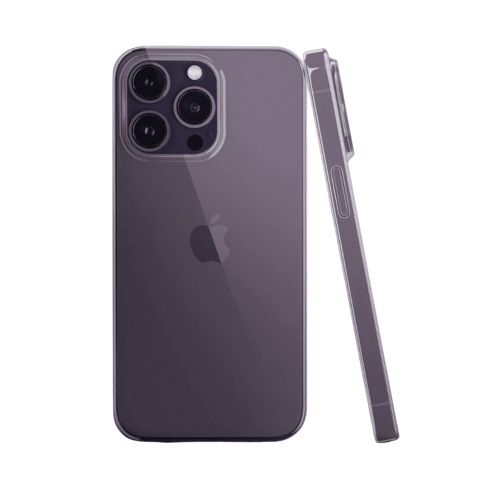 Clear Paper Thin Case for iPhone 14 Pro Max / 0.2mm Only
