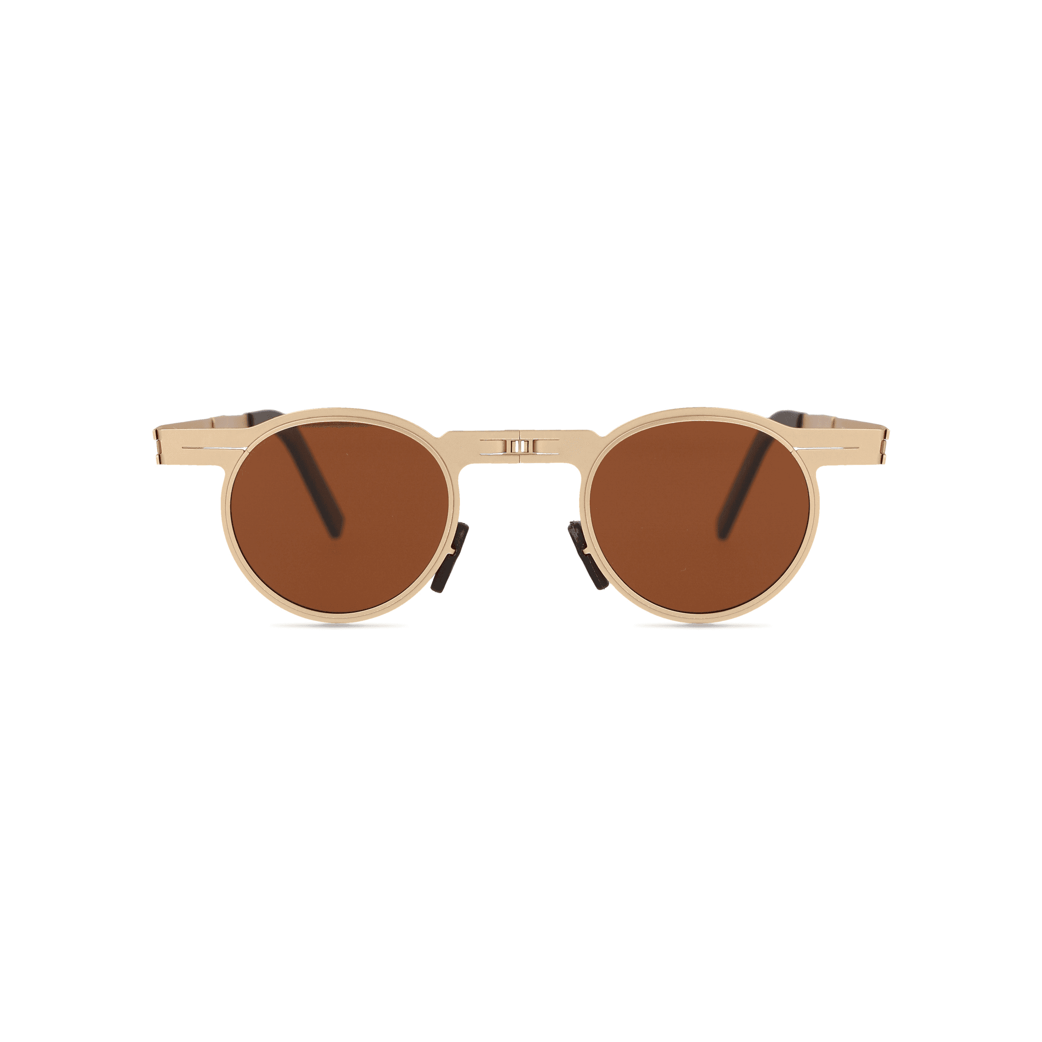 Mars Gold On Brown Sunglasses