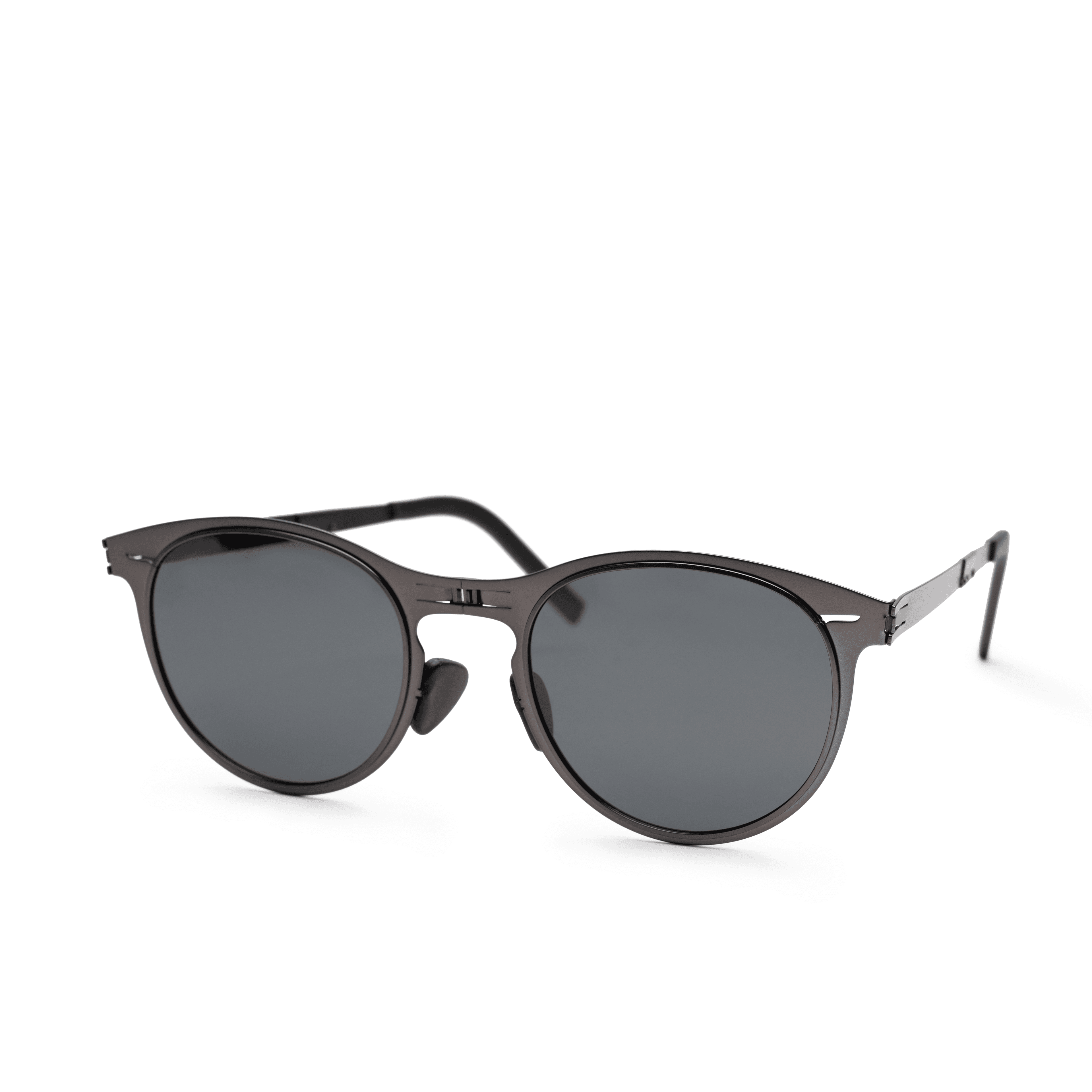 Earth Gunmetal Black Sunglasses