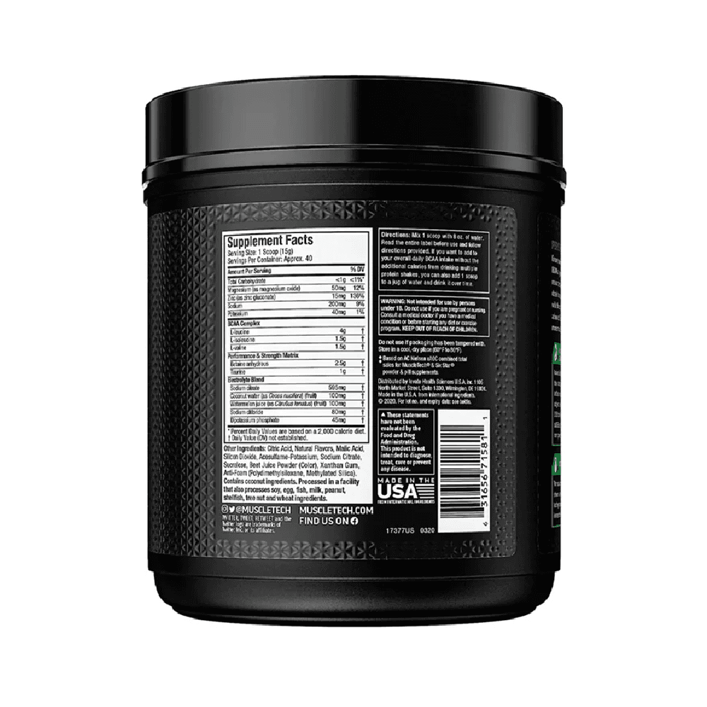 Muscletech Amino Build Tropical Twist 40 Servings