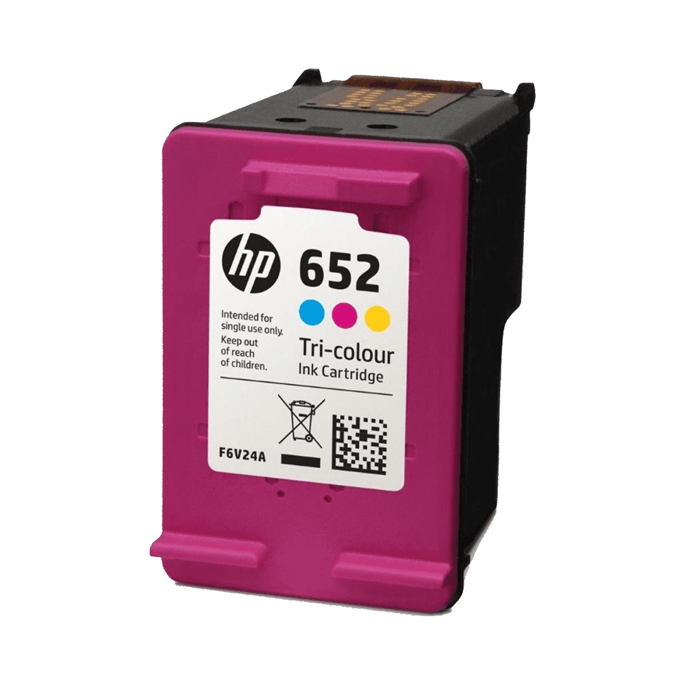 HP 652 Ink Tri-Color Cartridge