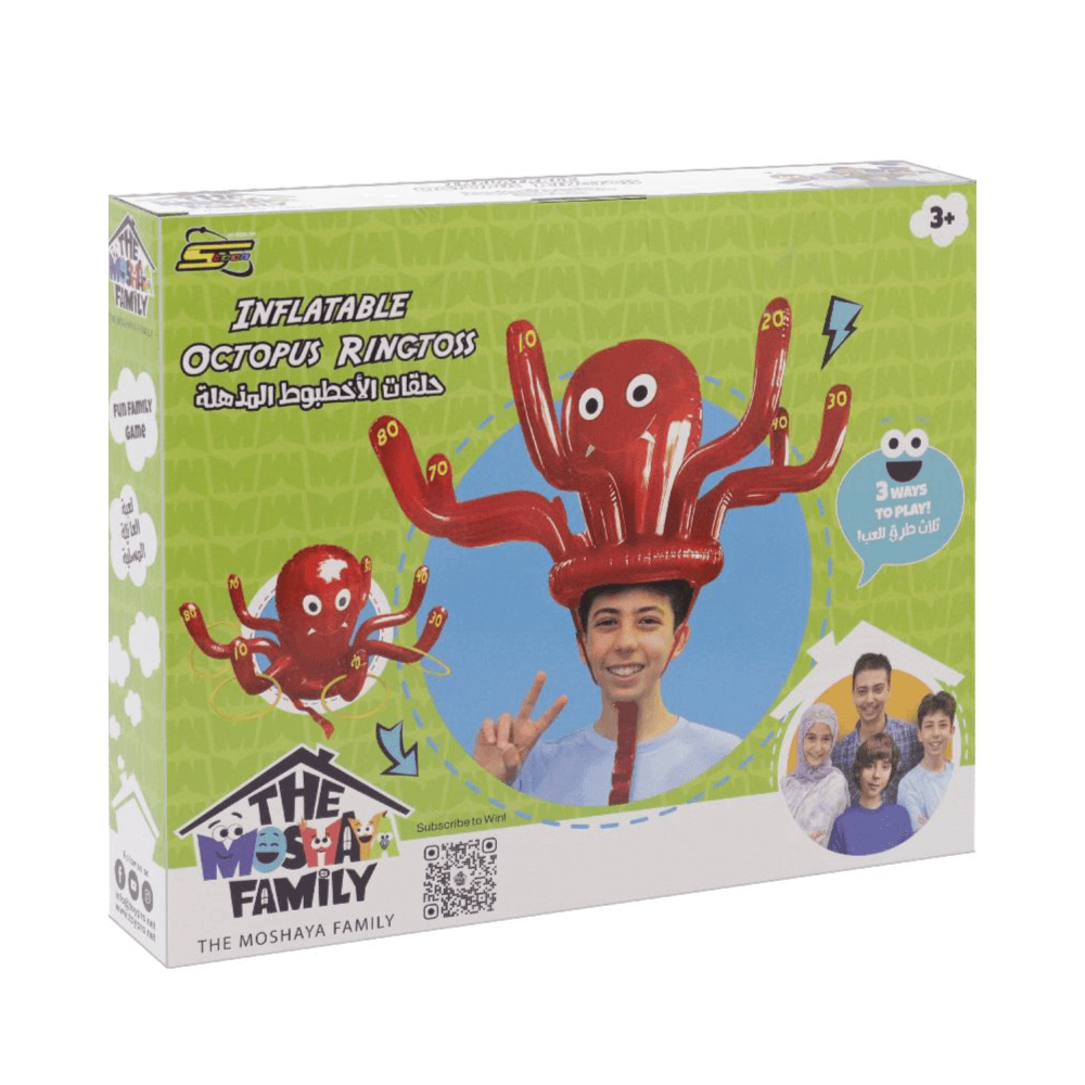Moshaya Inflatable Octopus Ringtoss