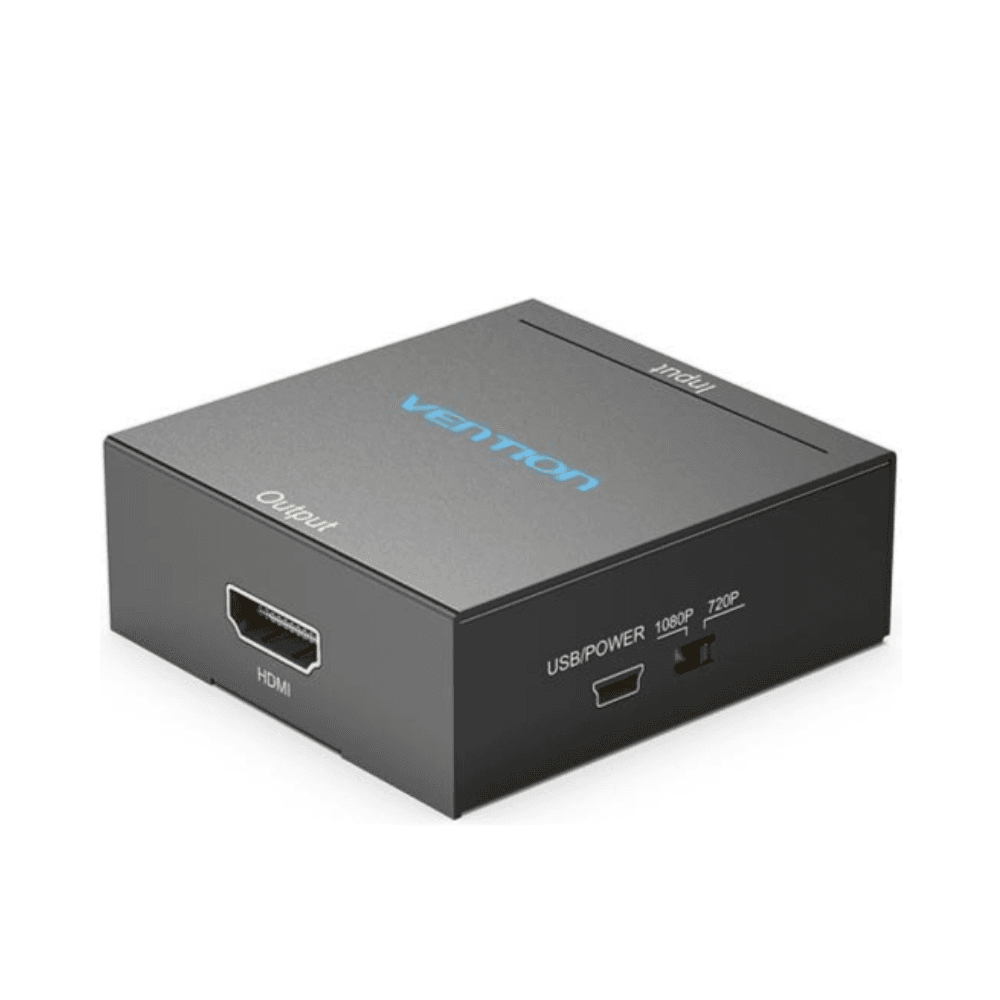 Vention AEFB0 RCA to HDMI 1080P Resolution 10Gbps Transmission Rate Converter Black