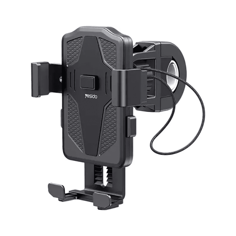 Yesido C94 Portable Bike Holder For Bicycles And Motorcycles 360 Degree Rotation Easily Using High Quality Adjustable Anti-Shake Mount Yesido C94
