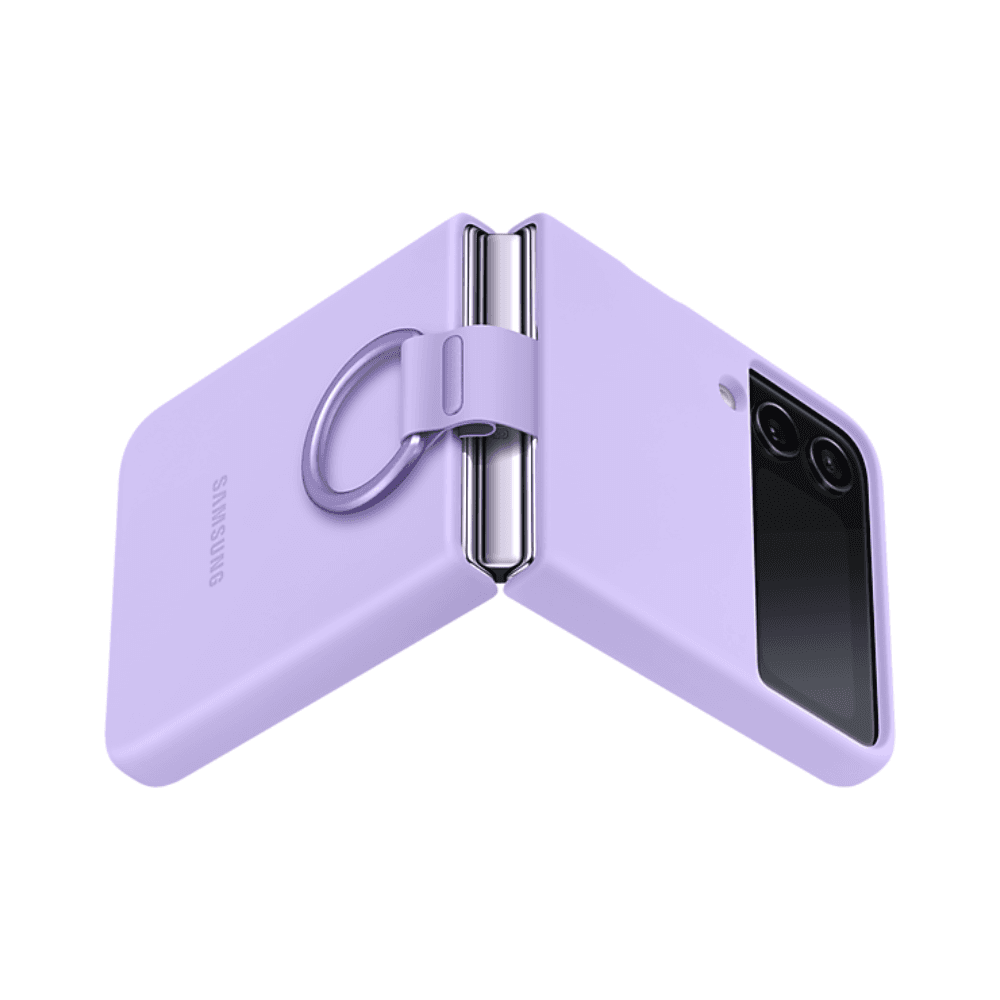 Samsung Galaxy Z Flip4 Silicone Cover With Ring EF-PF721