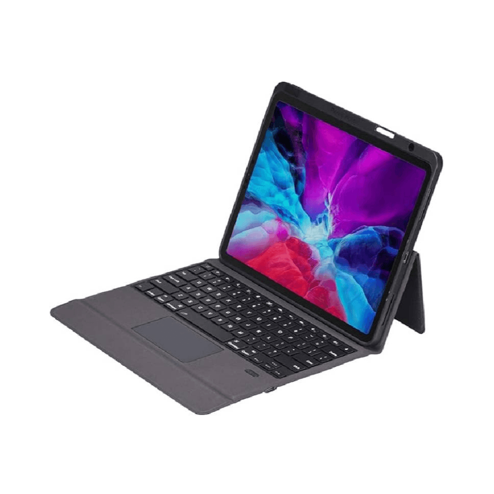 Coteetci Keyboard Pad with Rainbow Backlight Case for iPad iPad Air and iPad Pro 7th to 9th Gen