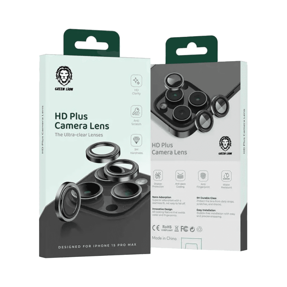 Green Lion HD Plus Camera Lens For iPhone 15 Pro & iPhone 15 Pro Max