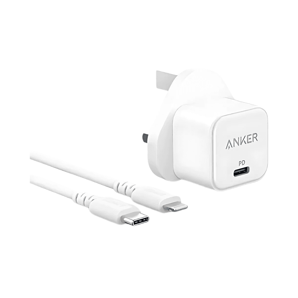 Anker Powerport 3 20W Cube With Charging Cable