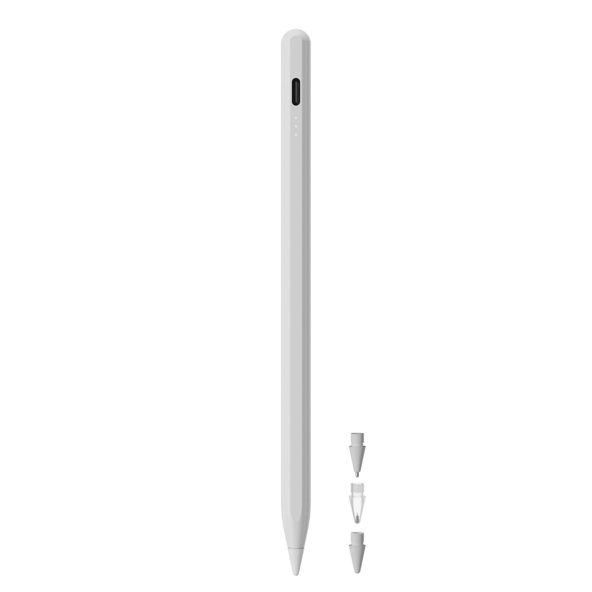 Mageasy Instinct Ipad Stylus Pencil- 4 Multi-Purpose Tips-White
