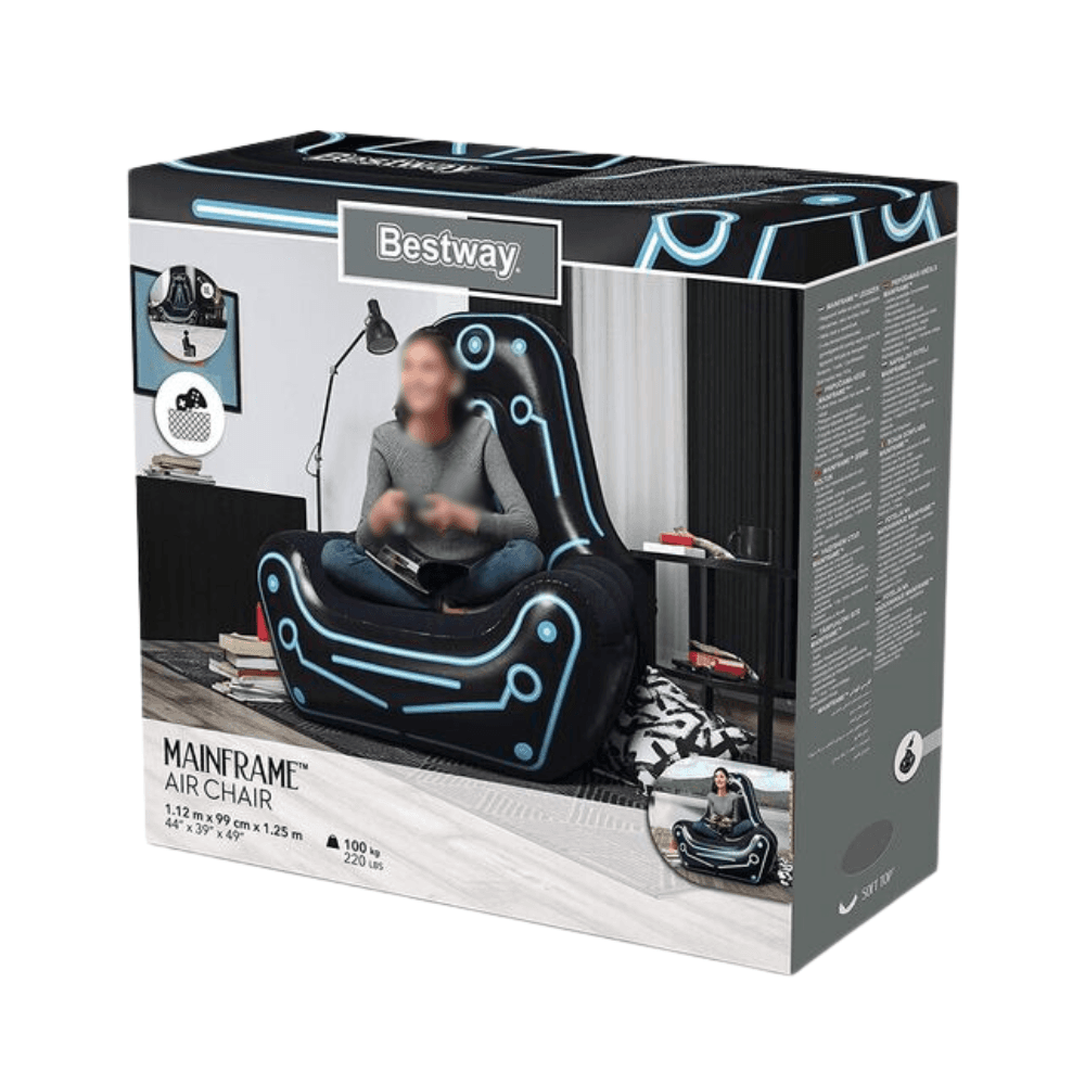 Bestway Mainframe Inflatable Gaming Chair With Air Pump