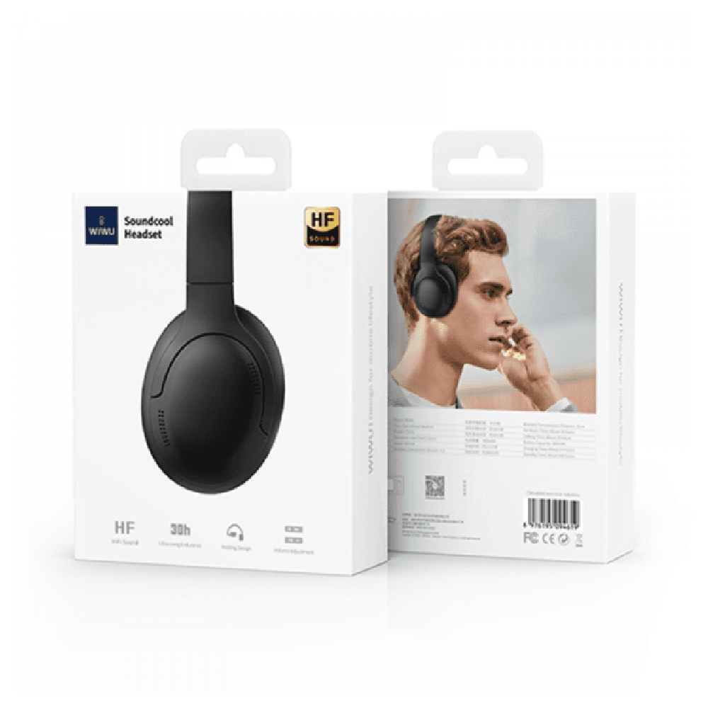 Wiwu Soundcool Headset TD-02 Wireless Bluetooth Headphone