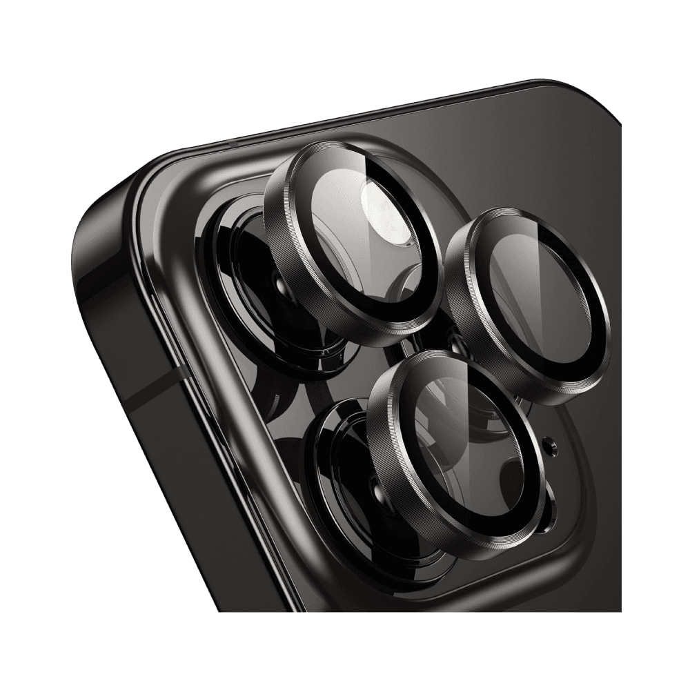Desert iPhone 15 Pro & 15 Pro Max Camera Protection Lens Original Black Titanium