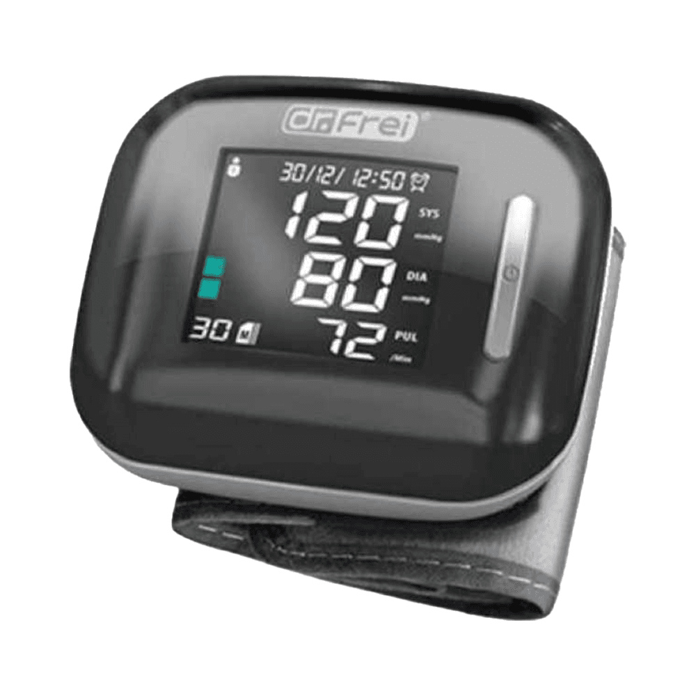 Dr. Frei M-110W Automatic Wrist Blood Pressure Monitor Black