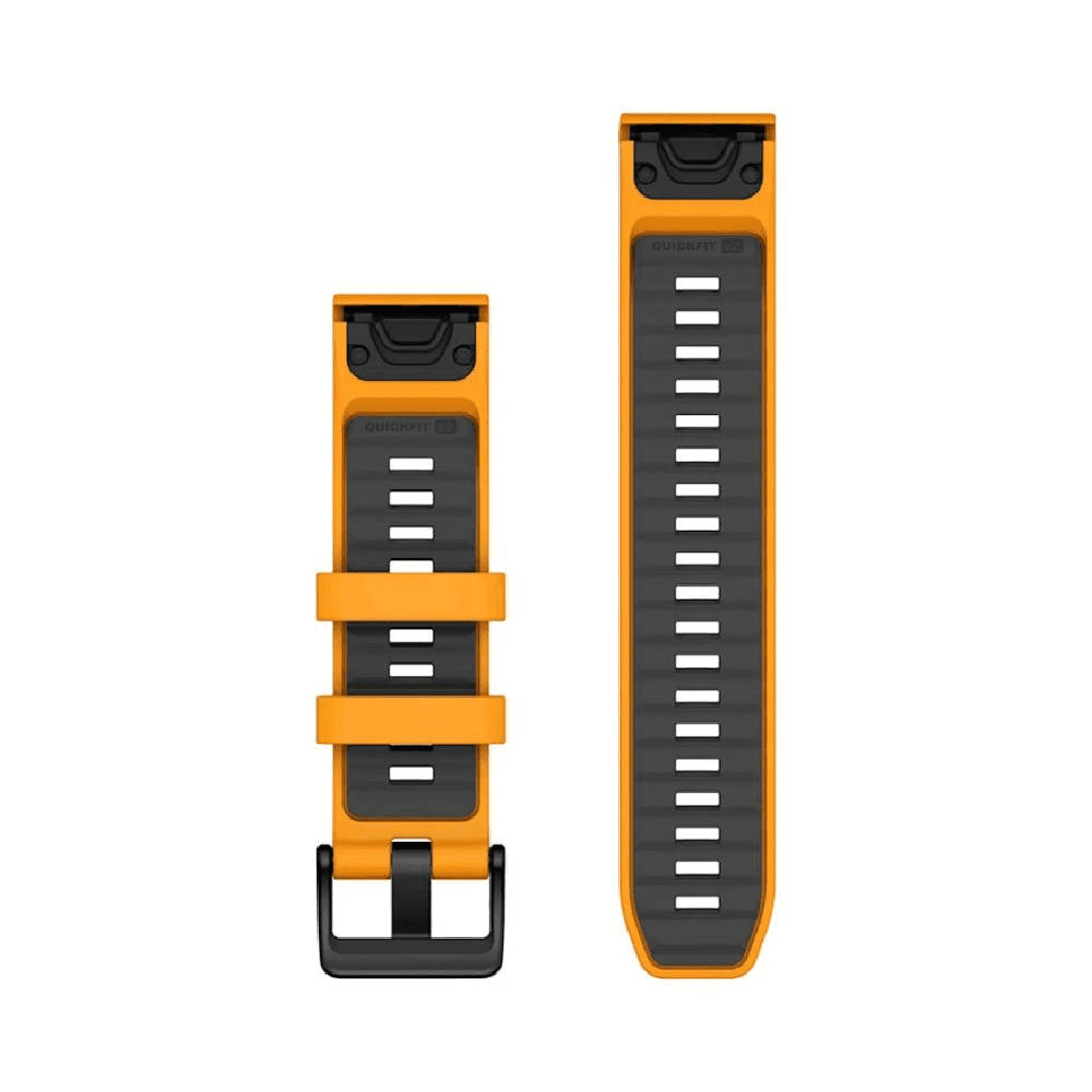 Garmin Fenix 8 Silicone Band 26Mm Qf010-13393-01 Spark Orange Graphite