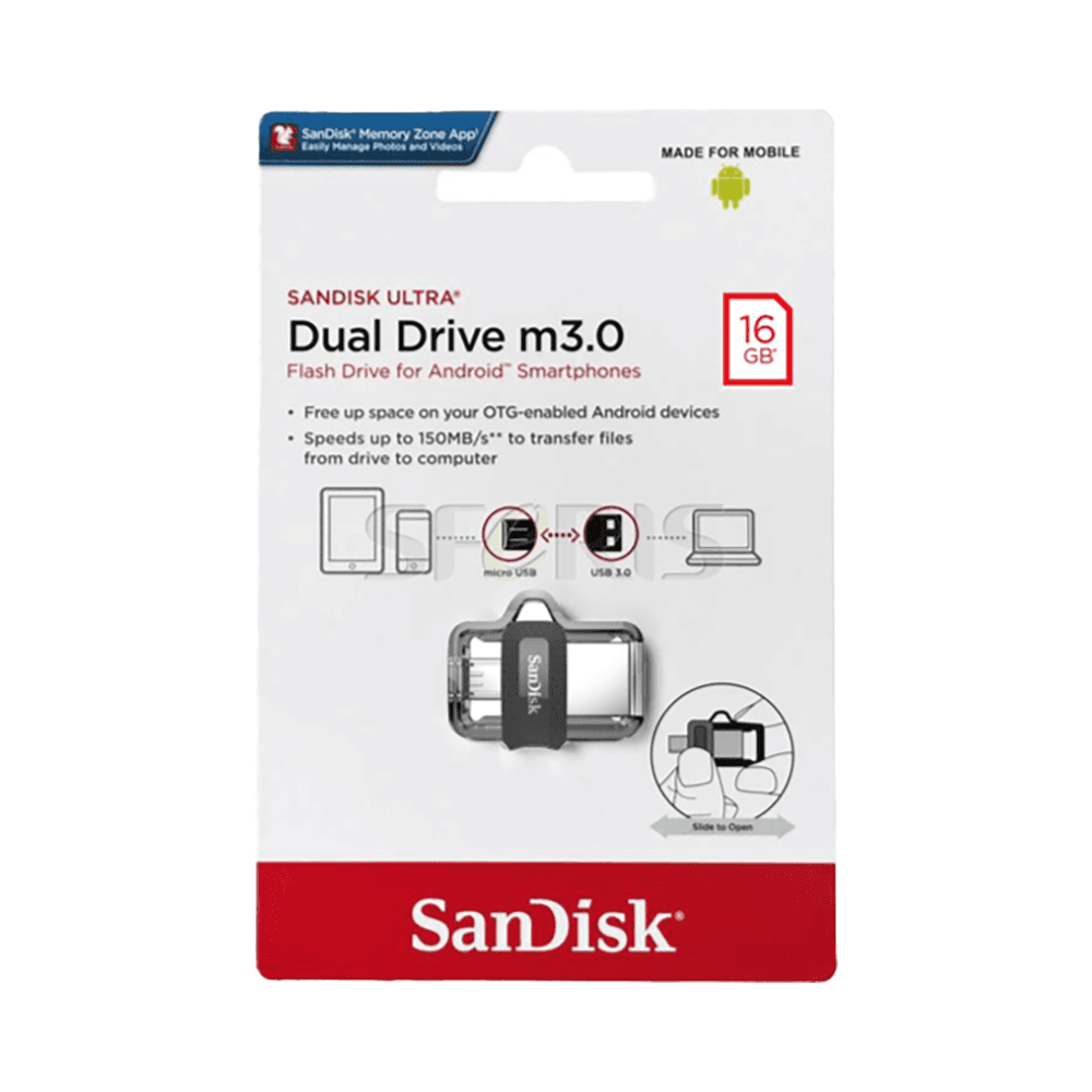 SanDisk 16GB M3.0 Ultra Dual Drive