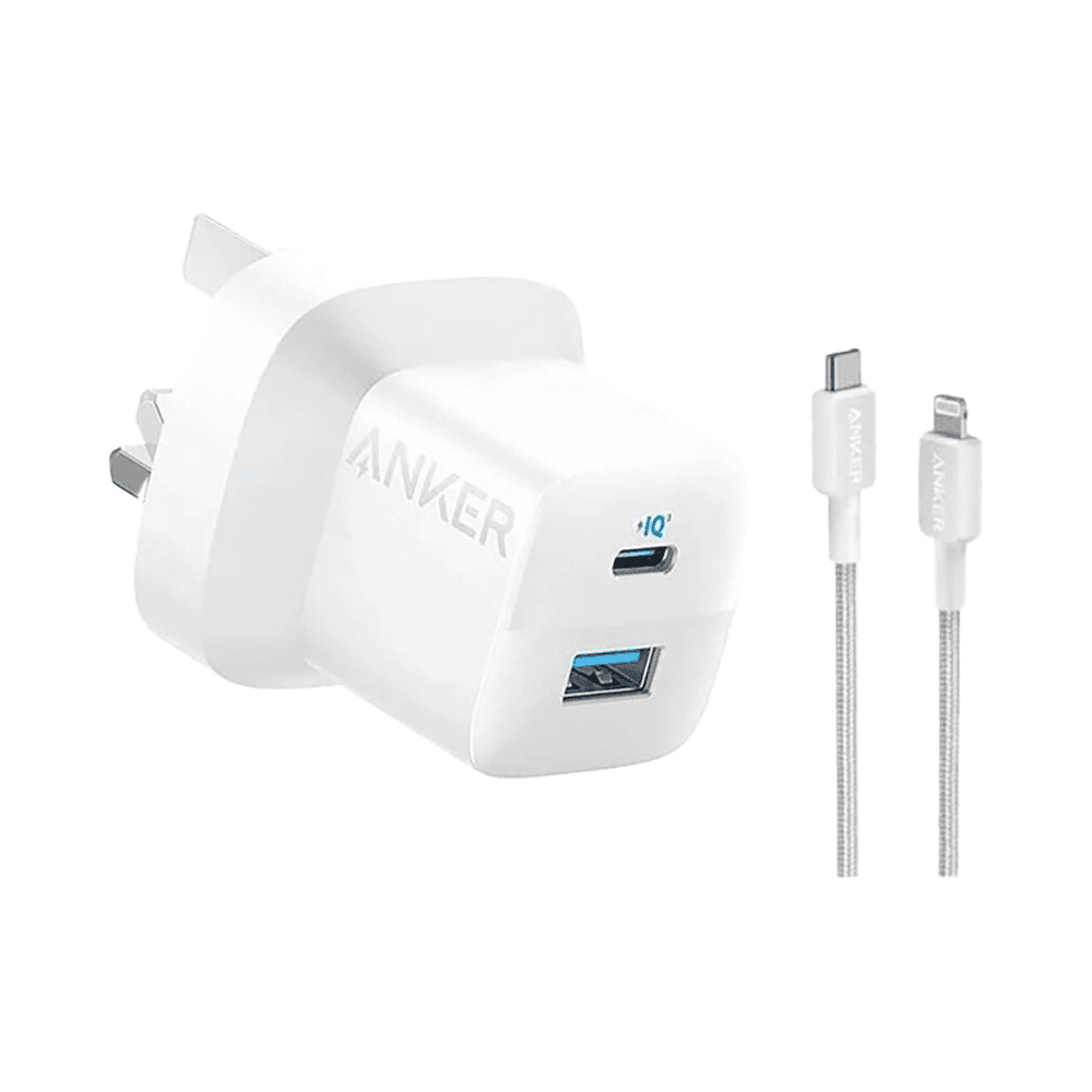 Anker 33W PD & USB Port Home Adapter With Type C To Lightning Cable