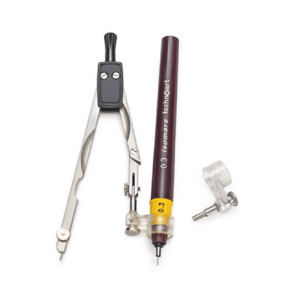 Technoart Compass Attachment For Technical Drawing Pen