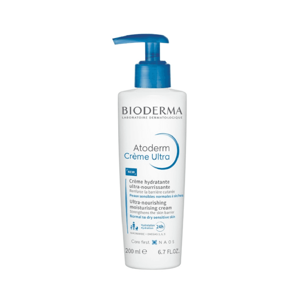Bioderma Atoderm Ultra Nourishing Cream With Pump 200ml