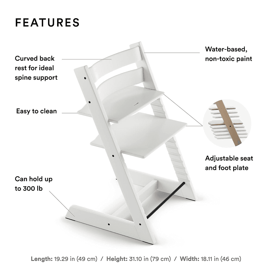 Stokke Tripp Trapp Chair (White)