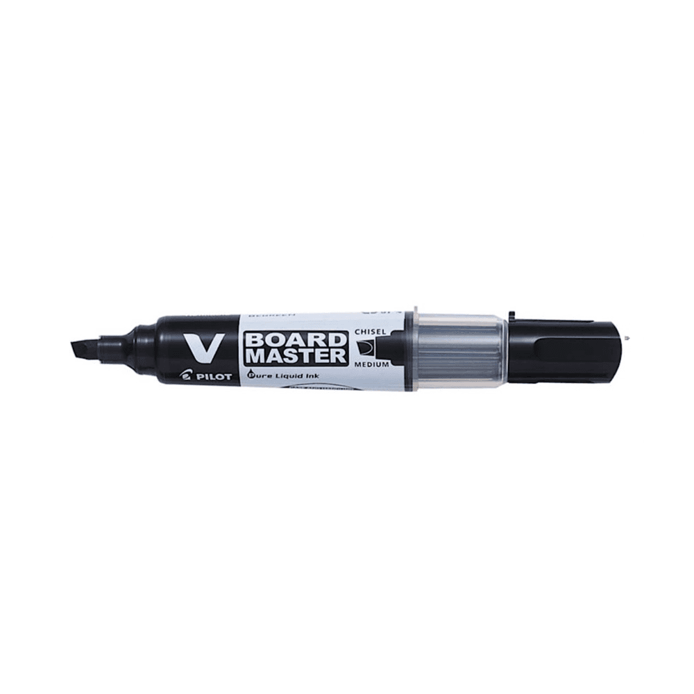 Pilot Refillable Chisel Nib Whiteboard Marker - Black 2564