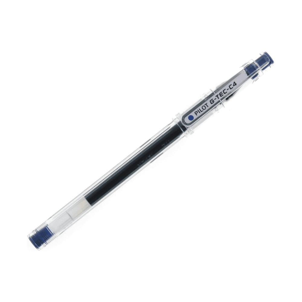 Pilot G-Tec-C4 Gel Ink 0.4mm Rolling Ball Pen - Blue 12084
