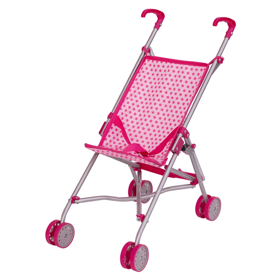 Moon Baby Doll Buggy Pretend To Play (Pink)