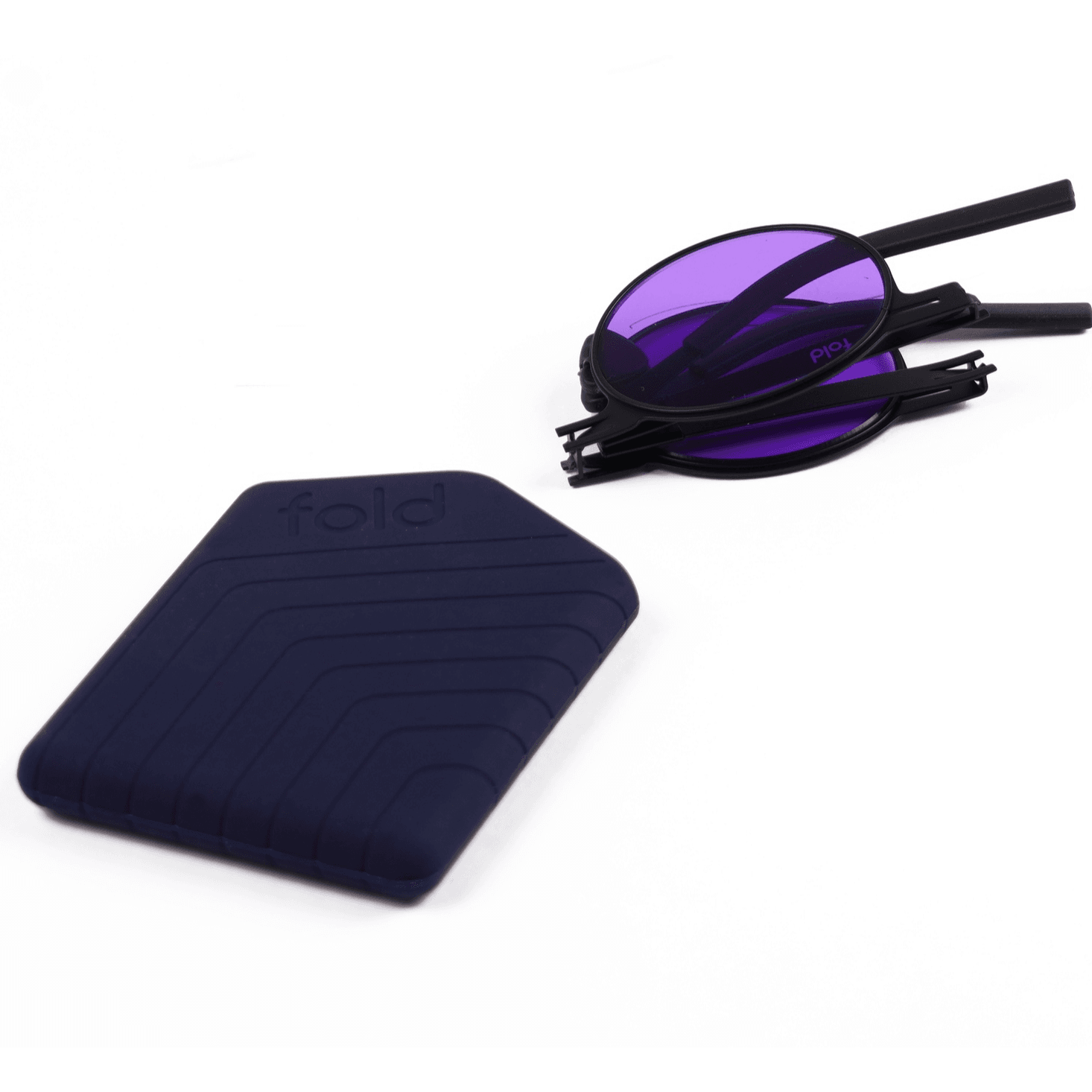 Venus Black On Violet Sunglasses