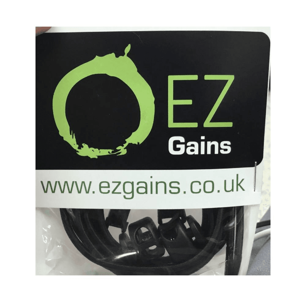 EZ Elastic Laces Black