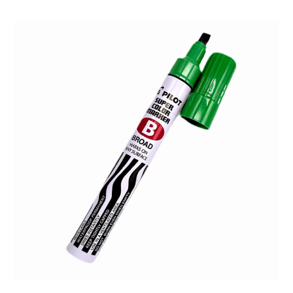 Pilot Super Color Broad Marker Pen - Green 789