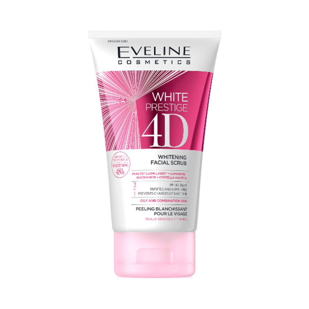 Eveline White Prestige 4D Whitening Facial Scrub 150ml