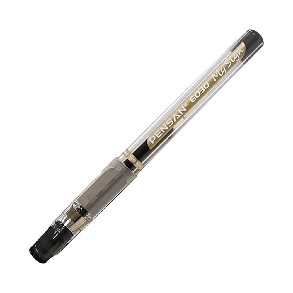 Pensan My-Sign 1.0mm Gel Pen - Black 6030