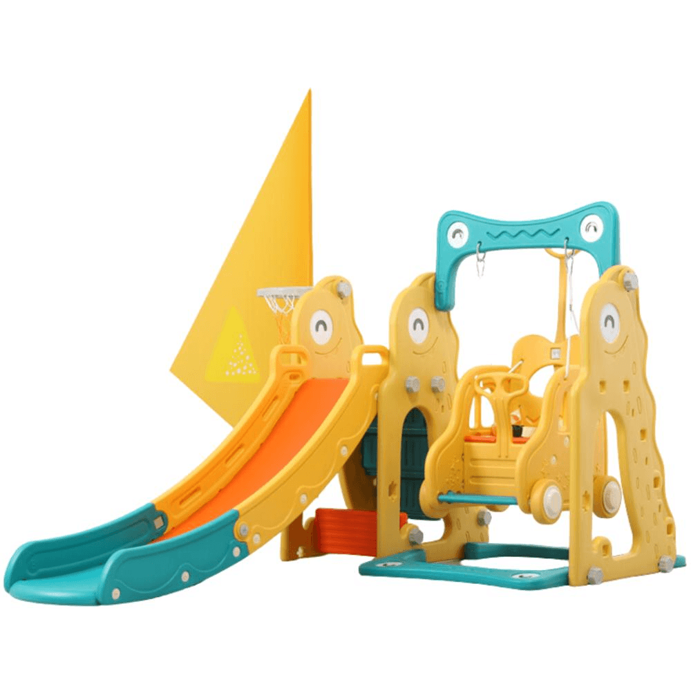 Slide & Swing Playset (Un-Jd19-Y)