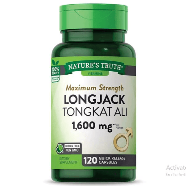 Nature'S Truth Tongkat Ali 1600Mg 120 Capsules