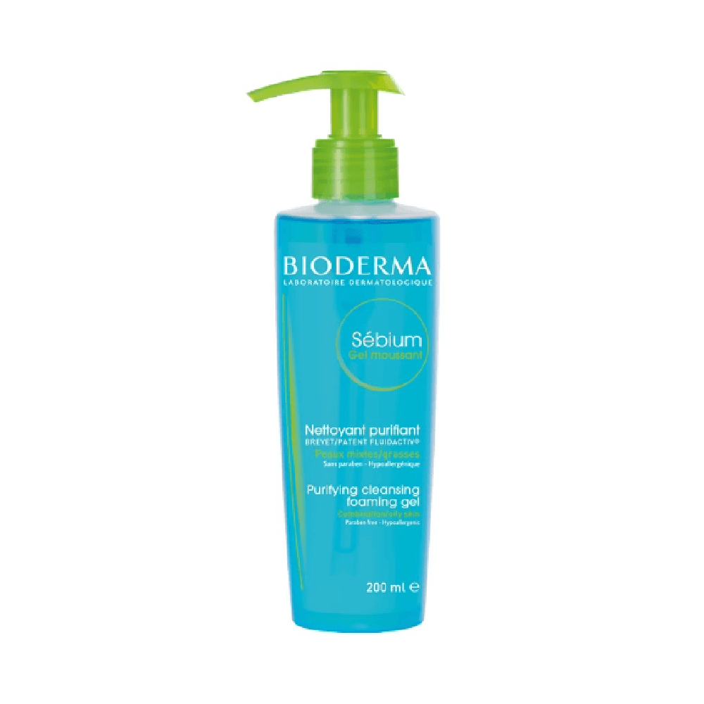 Bioderma Sebium Foaming Moussant Gel 200ml