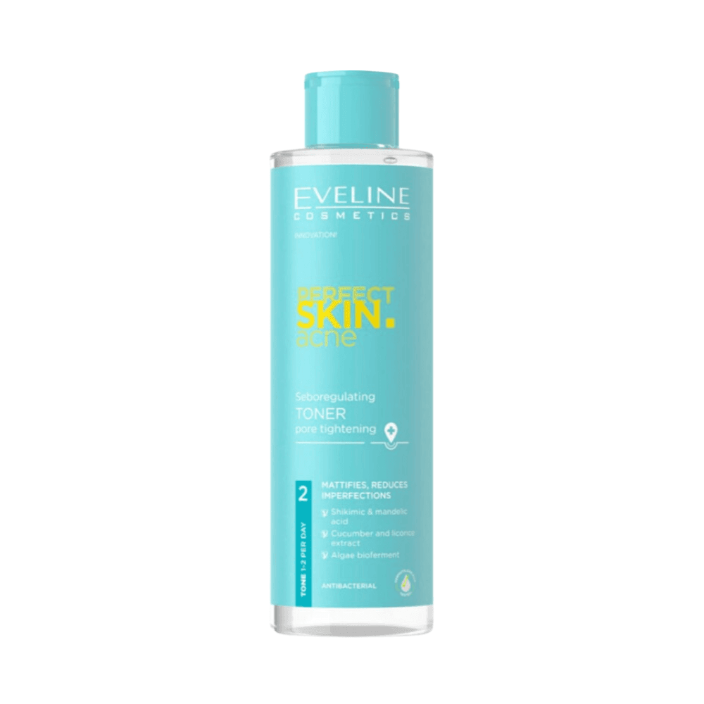 Eveline Cosmetics Perfect Skin Acne Seboregulating Pore Tightening Toner 200ml