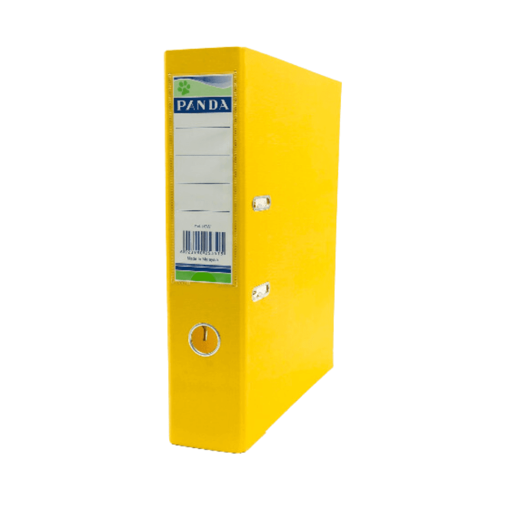 Panda PVC Box File 3 Inch - Yellow 0401 1202F
