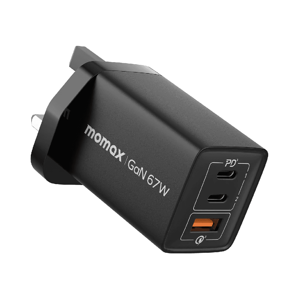 Momax OnePlug 67W 3-Port GaN Charger UM30